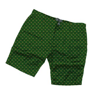 Menshwe Shweshwe Shorts Green